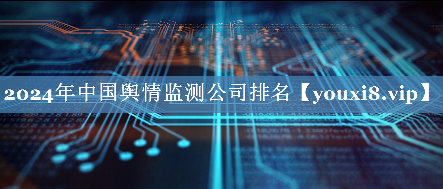 2024年中國輿情監測公司排名